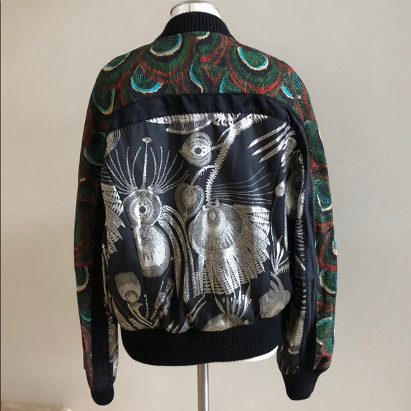 ❌SOLD❌ DRIES VAN NOTEN Vilana Jacquard Bomber - Picture 3 of 8